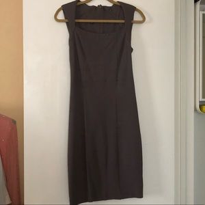 Patrizia Pepe mauve dress with padded shoulders